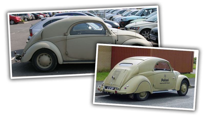 Illustration for article titled The True Story Behind This Mysterious Mutant VW Beetle